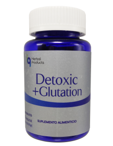 Fotografia de producto Detoxic + Glutatión con contenido de 90 Cap. de Iq Herbal Products