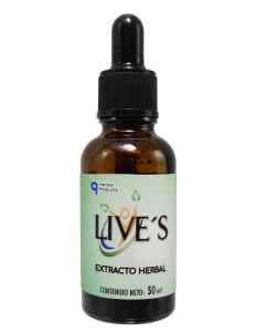 Fotografia de producto LIVE'S con contenido de 50 ml de Iq Herbal Products