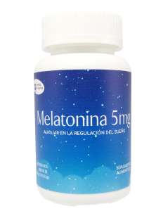 Fotografia de producto Melatonina 5mg con contenido de 30 Tab. de Iq Herbal Products