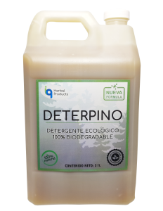 Fotografia de producto Deterpino con contenido de 5 lt. de Iq Herbal Products