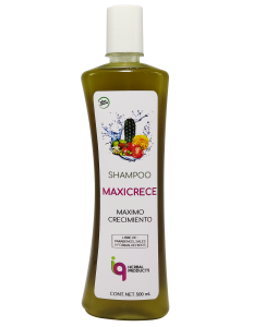 Fotografía de producto Shampoo MaxiCrece con contenido de 500 ml. de Iq Herbal Products 