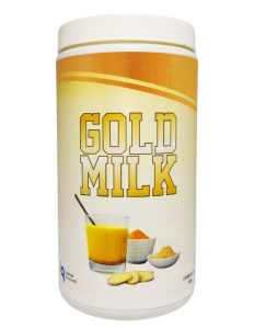 Fotografía de producto Gold Milk con contenido de 600 gr de Iq Herbal Products 