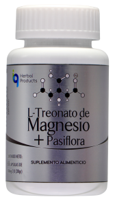 Fotografia de producto L-TREONATO DE MAGNESIO + PASIFLORA con contenido de 0 60 de Iq Herbal Products